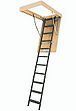 FAKRO LMS 66868 Insulated Steel Attic Ladder for 25-Inch x 54-Inch Rough Openings