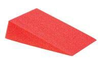Positioning Block, 15 Degree Wedge, Uncovered, 7x11x3 inches