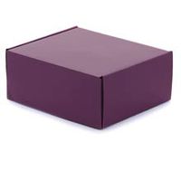 13-1/2X 3-1/2 X 3-1/2 Plum CRRGTD Tuck TOP BX-PK