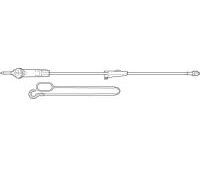 Baxter 10 drops/mL x 37" Secondary Medication Set, Male Luer Lock Adapter, 2C7461, Case of 48