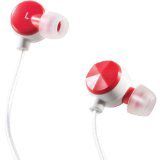 Altec Lansing MZX236RG Bliss Silver Series Headphones - Red/Gold