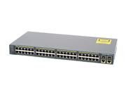 Cisco Catalyst 2960-48TC Managed Ethernet Switch CATALYST 2960 48PORT 10/100 2 DUAL PURPOSE UPLINKS 48 x 10/100Base-TX 2 x 10/100/1000Base-T