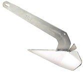 Seachoice 41550 Plow Anchor - Hot Dipped Galvanized Steel - for Boats 32 to 41 Feet - 22 Pounds