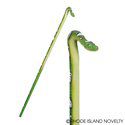 WOODEN EMERALD BOA WALKING STICK