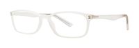 Scojo New York Gels Manhattan Reading Glasses, Matte Crystal, Choose Your Magnification Strength