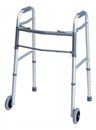 Lumex 716370A-4 Everyday Dual Release Walker with 5" Wheels, Junior,Aluminum,...