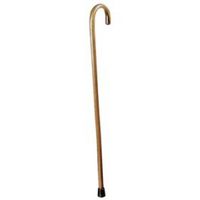 Lumex 5182A Standard Wooden Canes - 6/cs - Walnut Finish 1" x 36"