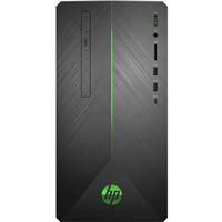HP Pavilion Desktop Computer, AMD A9-9425, 4GB RAM, 1TB Hard Drive, Windows 10 (590-a0010, Ash Silver) (Renewed)