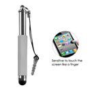 MyBat Stylus Pen with Dust Cap for Smartphone - Retail Packaging - Silver