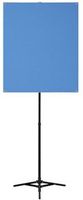 Badge Plus Inc. PPBSS-LB BDG Photo Stand with Light Blue Backdrop, Portable