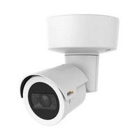 Axis Communications, 0959-001 Network Camera, Full HD, 2 MP, IR, Bullet, Day/Night, Outdoor, H.265/H.264/MJPEG, 1920 x 1080 Resolution, F2.0 Fixed Iris 2.8 MM Lens, 512 MB RAM, 256 MB Flash.