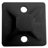Skywalker Signature Series Cable Tie Mounting Base, Black, Qty 100