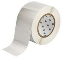 BRADY THT-19-435-1 LABEL, BLANK, 76.2MM X 50.8MM, POLY, WHT, SP1000