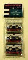 Memorex Micro Cassettes MMC MC-60 (Pack of 3)