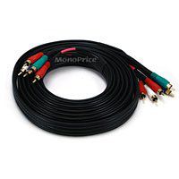 Monoprice 22AWG 5-RCA Component Video/Audio Coaxial Cable