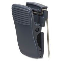 Lorell 80673 Cubicle Clips, Recycled, 24/BX, Black