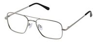 Peepers Men's reading glasses Focus Eyewear - Blue light filtering glasses ,Oslo - Silver/Black , 3