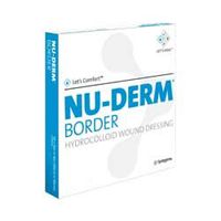 53HCB106 - Nu-Derm Bordered Hydrocolloid Dressing 6 x 6
