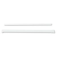 Dixie 7.75" Wrapped Jumbo Plastic Straw by GP PRO (Georgia-Pacific), Clear,  JW74, 2,000 Count (500 Straws Per Box, 4 Boxes Per Case)