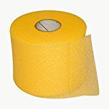 FAZ Sports PW Athletic Tape Foam Underwraps Pre-Wrap 2 3/4" x 30yds. (Yellow, Single)