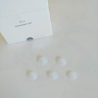 Hearing Amplifier Accessories Domes Earplugs Catheter Tube Replacement Left and Right Dome， Medium， 5 Pieces/Pack