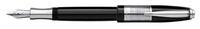 Laban Genghis Khan Black ST Medium Point Fountain Pen - LRN-F987-BKM