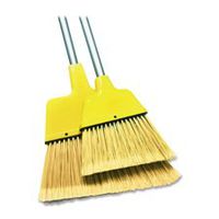 Angle Broom, High Performance Bristles, 12-1/2"" W, Yellow, Sold as 1 Each