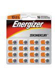 Energizer Zinc Air Hearing Aid Batteries Size 13 - 16 ct