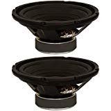 Goldwood Sound, Inc. Stage Subwoofer, OEM 8" Woofers 130 Watts each 8ohm Replacement 2 Speaker Set (GW-8002/8-2)