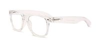 White Clear Reading Glasses - Comfortable Stylish Simple Readers Rx Magnification (2.50, clear)