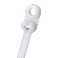 Cable Tie, Mountable, 8.5 in, NTRL, Pk100