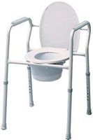 Lumex Silver Collection 3-in-1 Steel Commode Case: 4 by Lumex