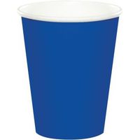 Paper Hot & Cold Cups 9oz 24/Pkg-Cobalt