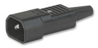 SCHURTER 4732.0000 CONNECTOR, IEC POWER ENTRY, PLUG, 10A