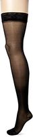Blue Jay Sheer Support Medical Legwear in Black - 15-20mmHg, 2X-Large Compression Stockings, Thigh High with Closed Toe and Stay-up Lace Top