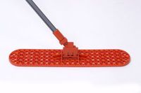1 24" Dust Mop Frame with 1 Plastic Handle and Clip-On Connector 100% Made in USA