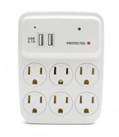 Mini Gadgets 1080P HD Functional Six Plug Wall Outlet Camera