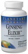 Ginseng Elixir 865mg Planetary Herbals 120 Tabs
