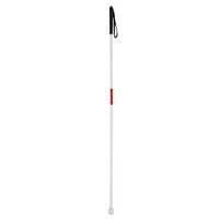 Walking Stick, Aluminum Alloy Folding Walking Canes with 4 Sections Height Adjustment Nti-slip Grip Blind Walking Stick