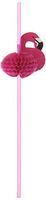 Oriental Trading Company OTC 48 Flamingo Straws/Luau Party Table Decor/Cardboard/Tissue Flexi-Straws/4 Dozen Tropical Drinks