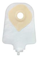 EI7610228 - Securi-T USA 9 1-Piece Urinary Pouch Convex Pre-Cut 7/8 Transparent Flip-Flow Valve (includes 10 caps 1 Night Adapter)