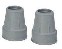 Cane tip quad 5/8" gray - pack of 4 - Carex Health Brands A705CO