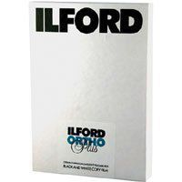 Ilford Commercial Ortho Plus Black & White Orthochromatic Copy Film ISO 40/80, 4x5"-25 Sheets