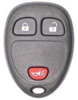 BestKeys New Keyless Entry 3 Button Remote Car Key Fob Replacement GM Part 15913420