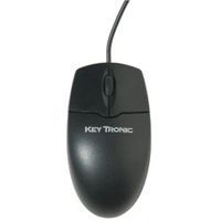 Keytronic 2MOUSEP1L Optical Scroll Mouse - Optical - Cable - Beige - PS/2 - 800 dpi - Scroll Wheel - 2 Button(s) - Symmetrical