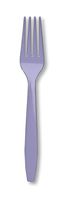 Creative Converting Touch of Color Premium 24 Count Plastic Forks, Luscious Lavender
