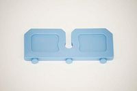 PST Sterilization Tray 2312S Bar, Silicone, 1 Slot Open End PHACO-7MM SILICONE BAR