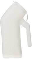 Graham-Field Medical Male Urinal with Snap On Cover, 32-Oz./1000 Ml, White