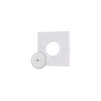 Midlite Corporation 2GSWH-GR2 Double-Gang Splitport(TM) Wall Plate with Grommet