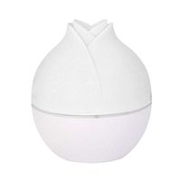 Acecor Wood Grain Ultrasonic Aromatherapy Oil Diffuser with Adjustable Mist Mode for Home Office Baby White